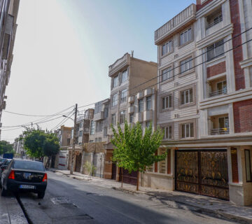 نصب داربست در وحیدیه