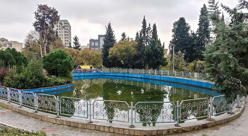 نصب داربست در محله شهرآرا