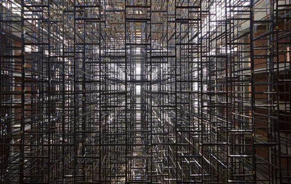 داربست فلزی کنسولی یا دروازه ای